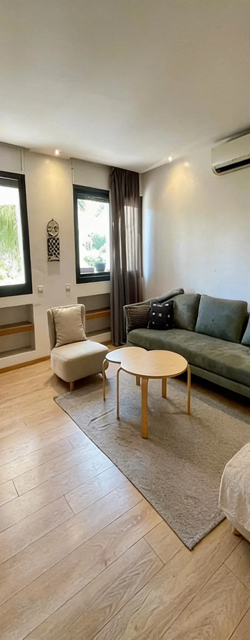 Appartement refait à neuf avec piscine Ain Diab