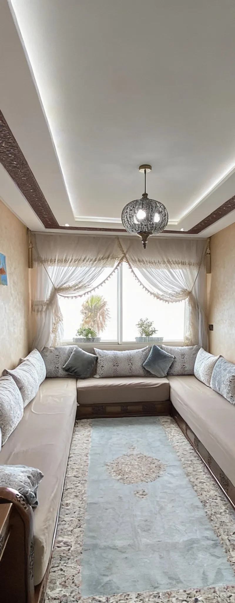 Appartement meublé a louer 3 chambre vue sur mer