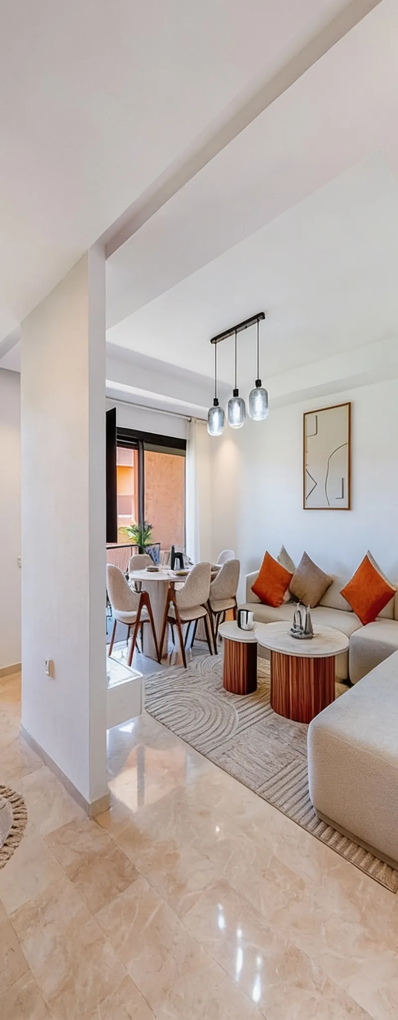 Appartement moderne avec terrass à louer noria