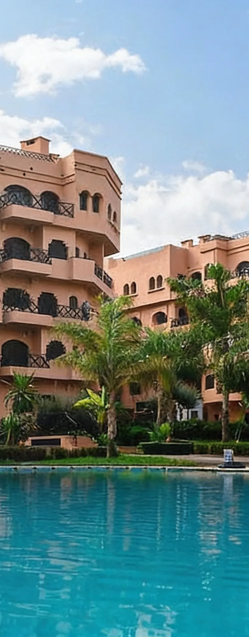 Location appartement meublé résidence avec piscine