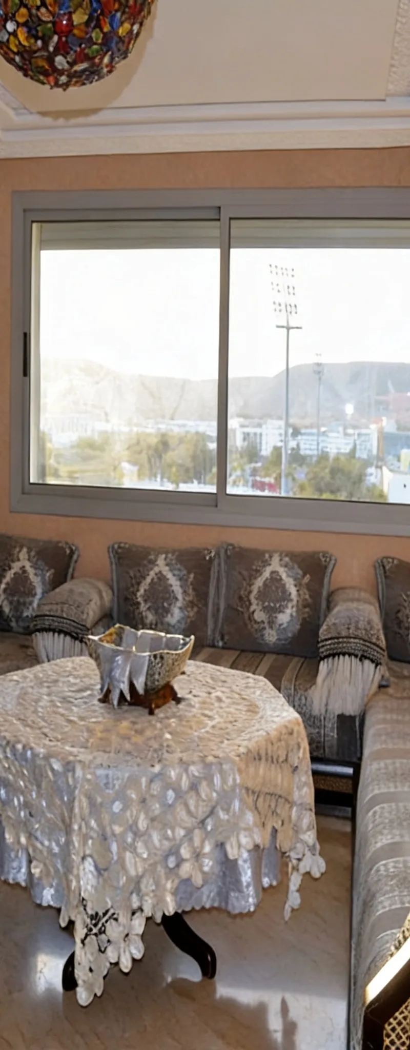 Appartement 2ch luxe, vue mer & montagne Agadir