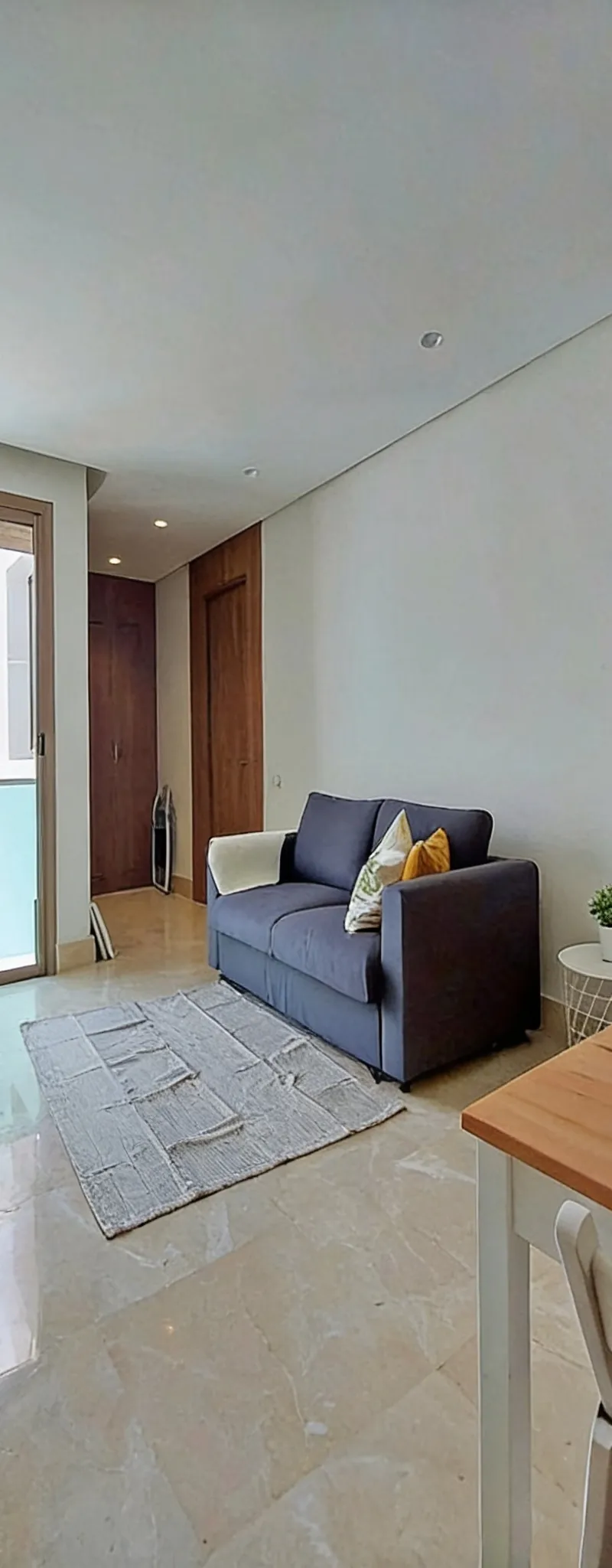 T1 à louer 28 m² Casablanca Triangle d'or