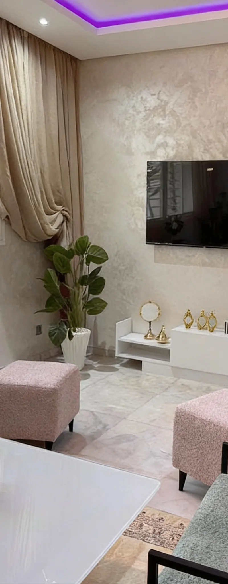 Appartement meublé à louer 108 m² à Hay Riad Rabat