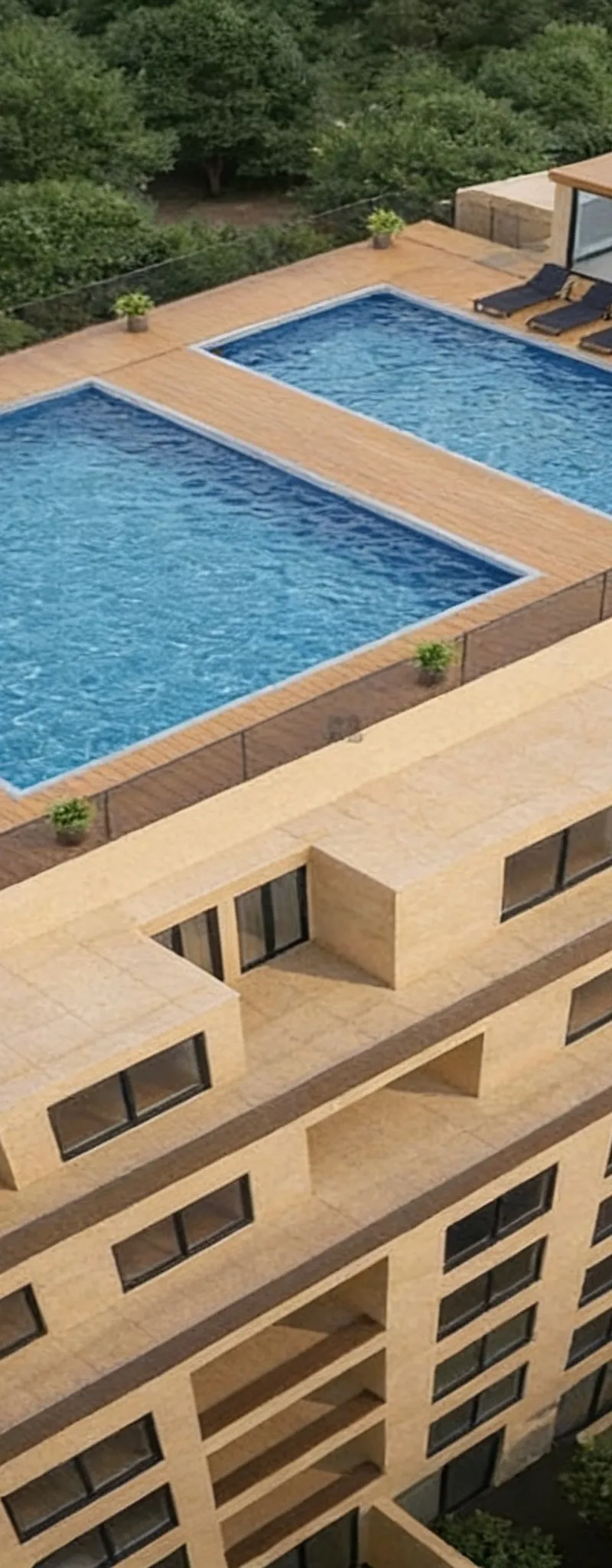 Appartements 2 Chambres Avec Piscines & Parking