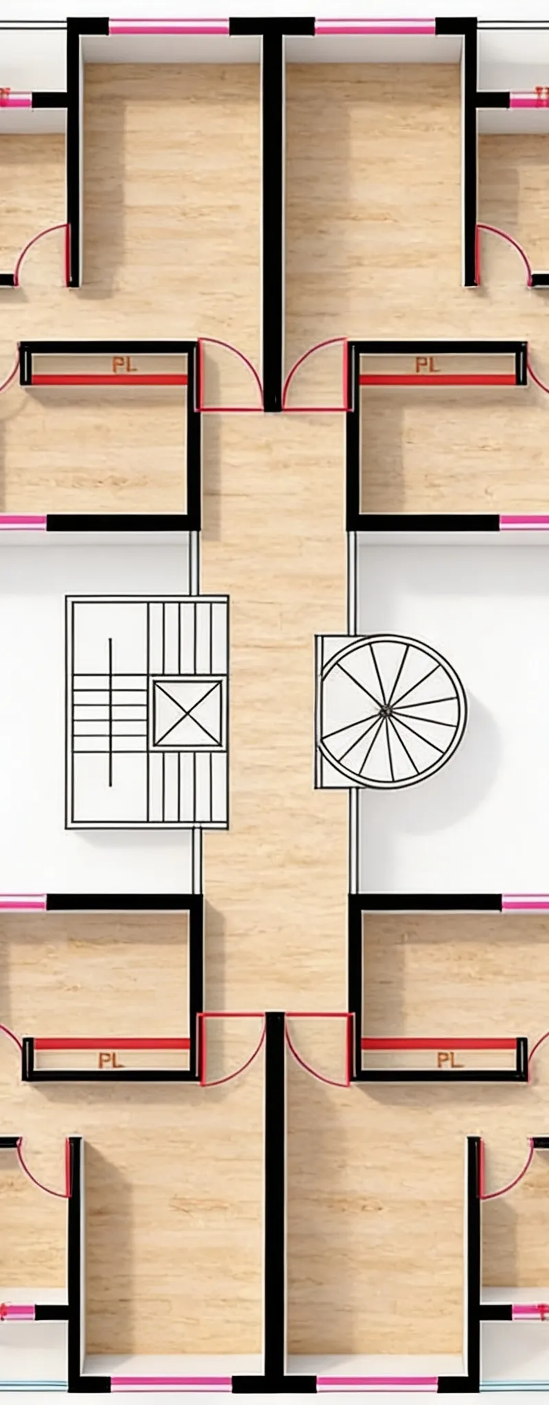 Appartements avec aide à la vente sur plan route de Sidi Bouzekri