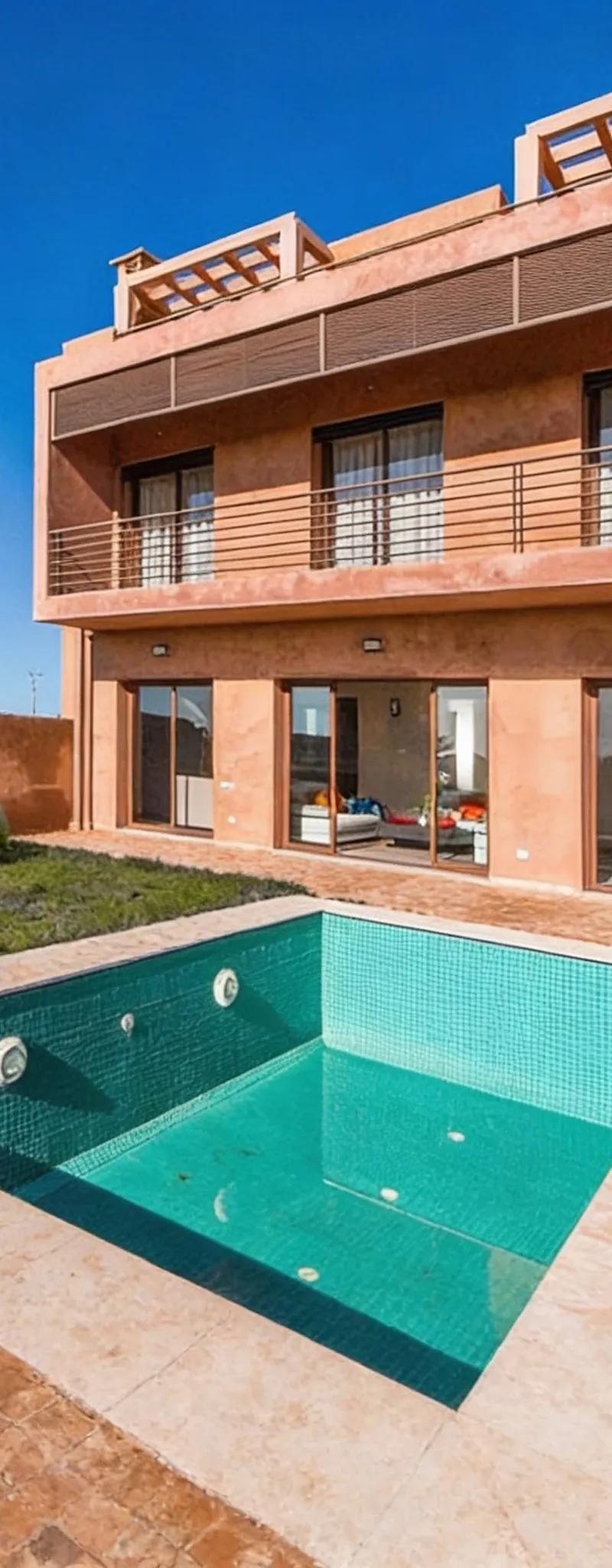 Terrain zone villa akenza marrakech