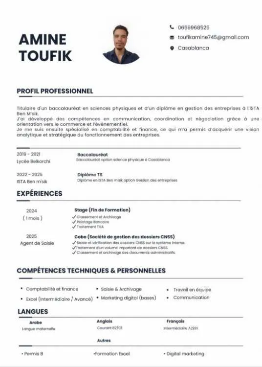 Recherche de stage en Comptabilité