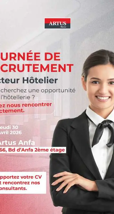 Candidature Spontanée Métiers de l’Hôtellerie CASA - Casablanca