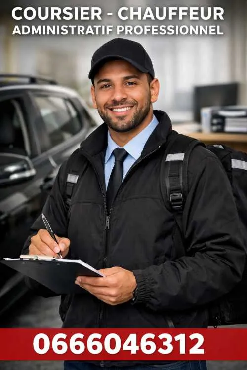 Chauffeur coursier administrativ/polyvalent - Casablanca