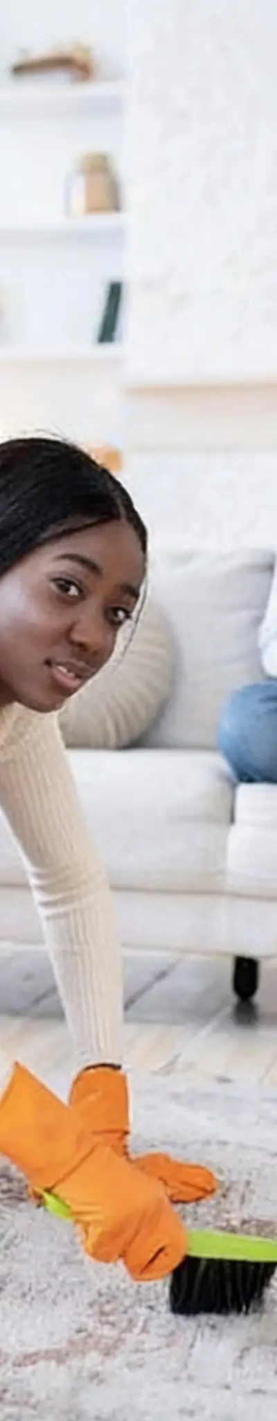 femme de ménage africaine et marocaine