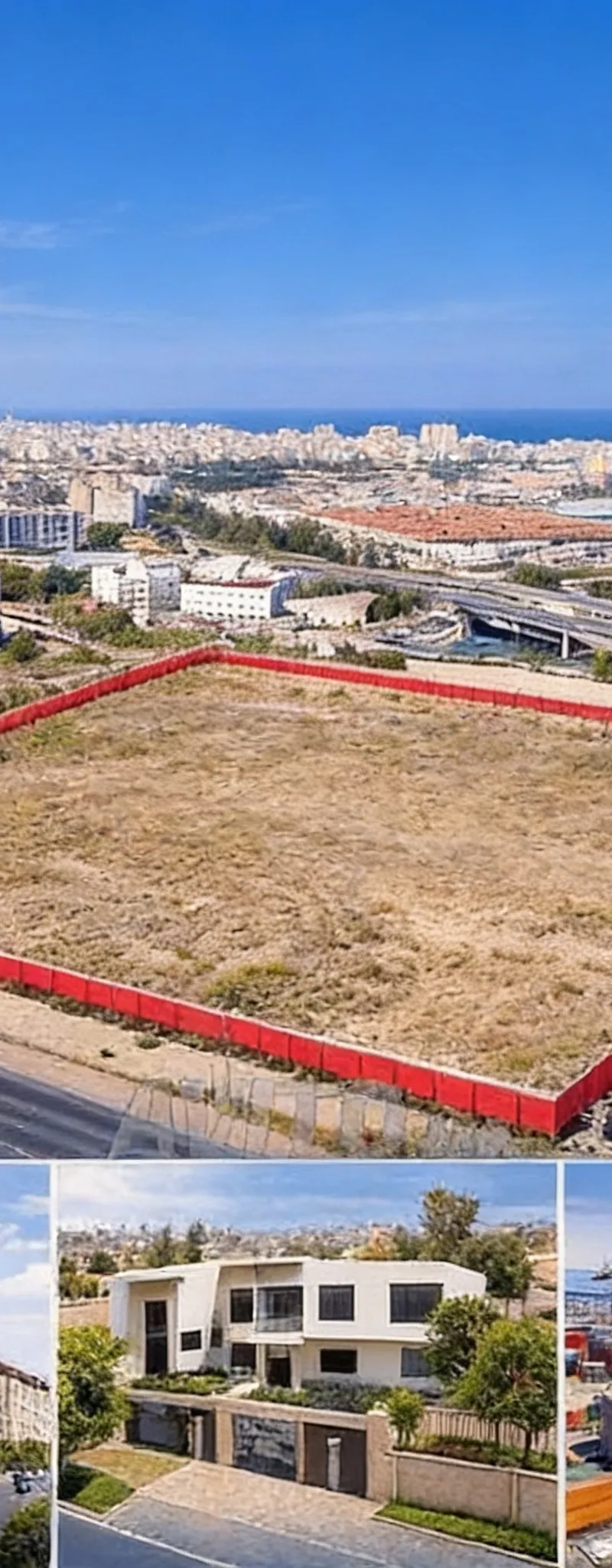 1 hectare R4 ain sbaa Casablanca prix 8000 dh m²