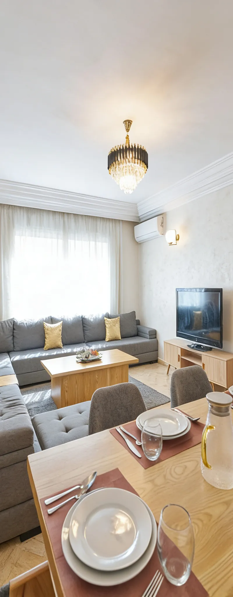 Appartement à louer 125 m² - Casablanca Hôpitaux (2 Mars)