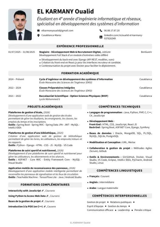 Développement informatique