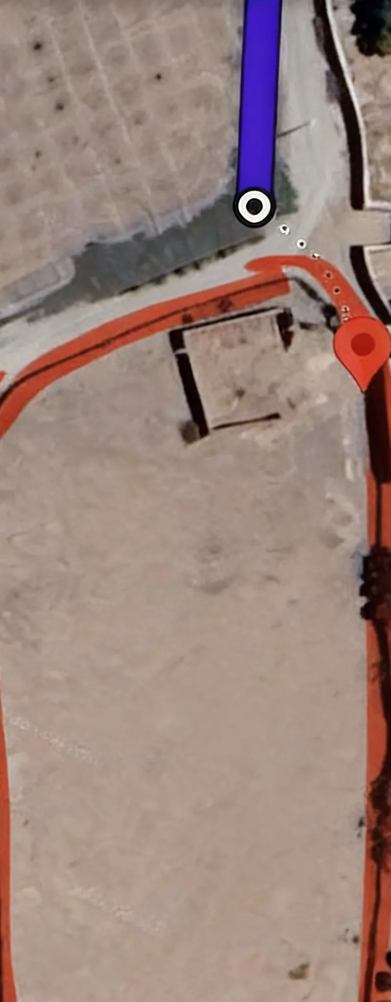 Terrain nu secteur engagé en plein Douar