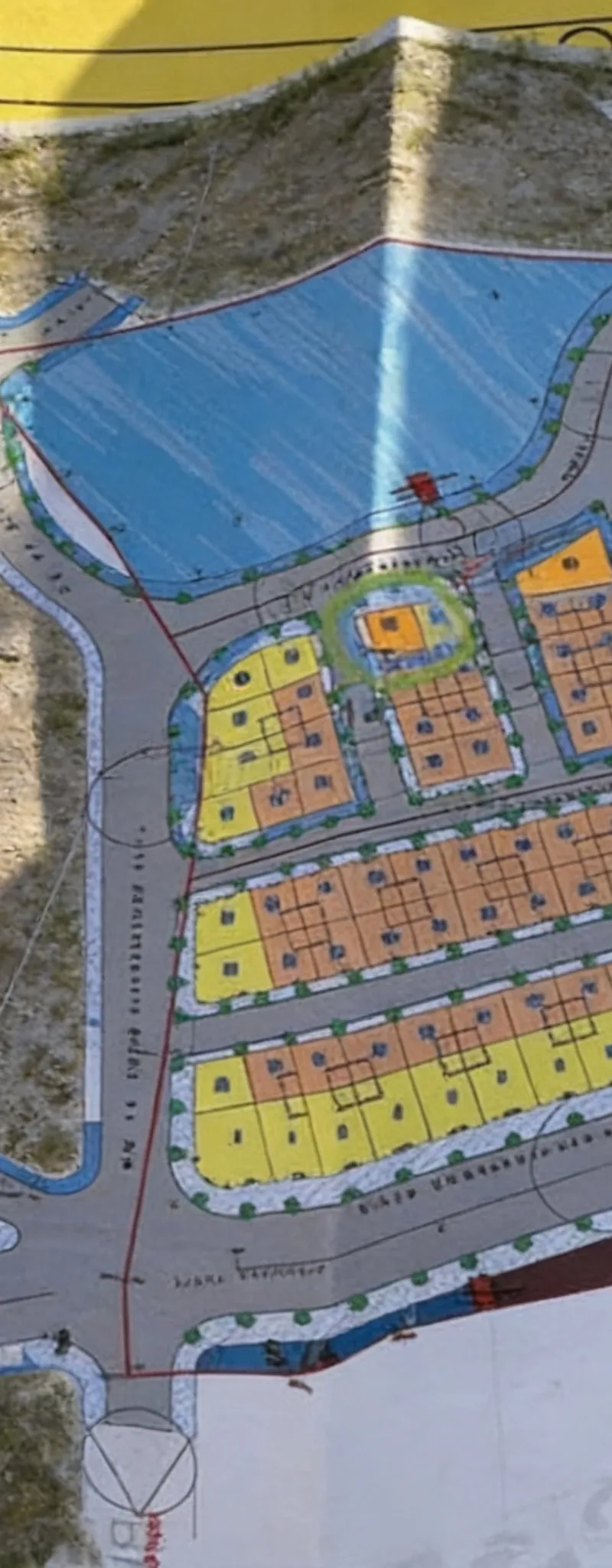 Terrain de 159 m2 sur 3 façades lot Atlass
