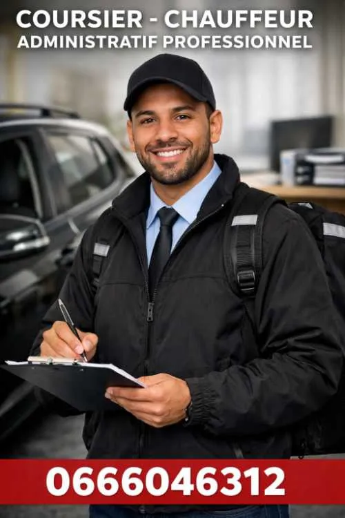 Chauffeur coursier administrativ/polyvalent - Casablanca