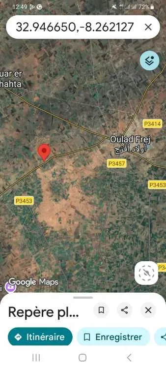 Terrain titré