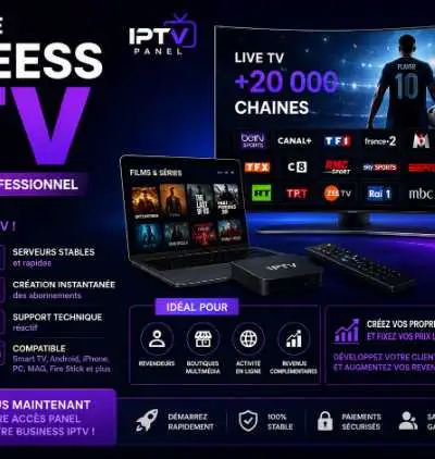 Lancez Votre Business IPTV Rentable