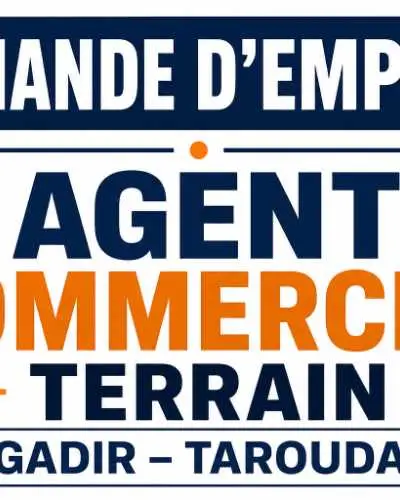 Agent commercial terrain (agadir)
