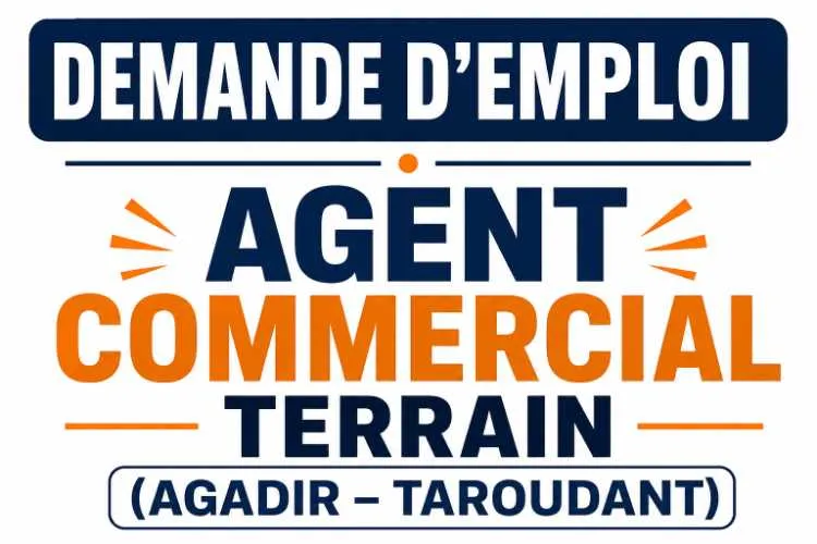 Agent commercial terrain (agadir)