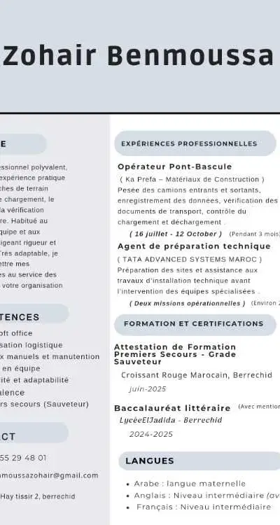 manutentionnaire (emballage - cablage) - Berrechid