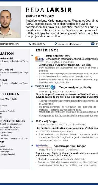 Ingénieur Travaux