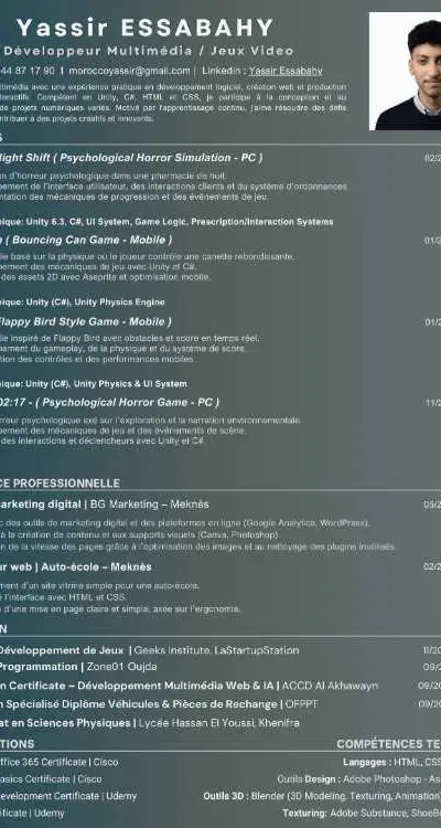 Stage pré-embauche en informatique