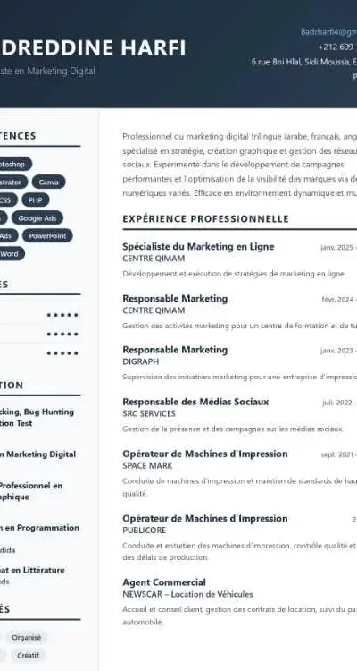Demandes d'emploi