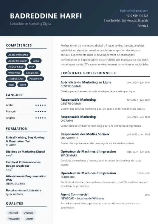 Demandes d'emploi