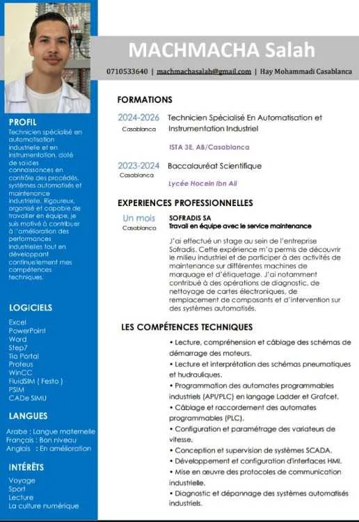 Technicien spécialisé ( Industrie )
