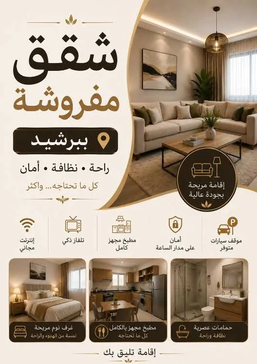 شقق مفروشة