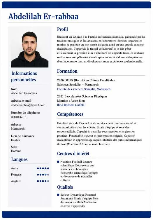 Recherche d'emploi en hôtel ou riad