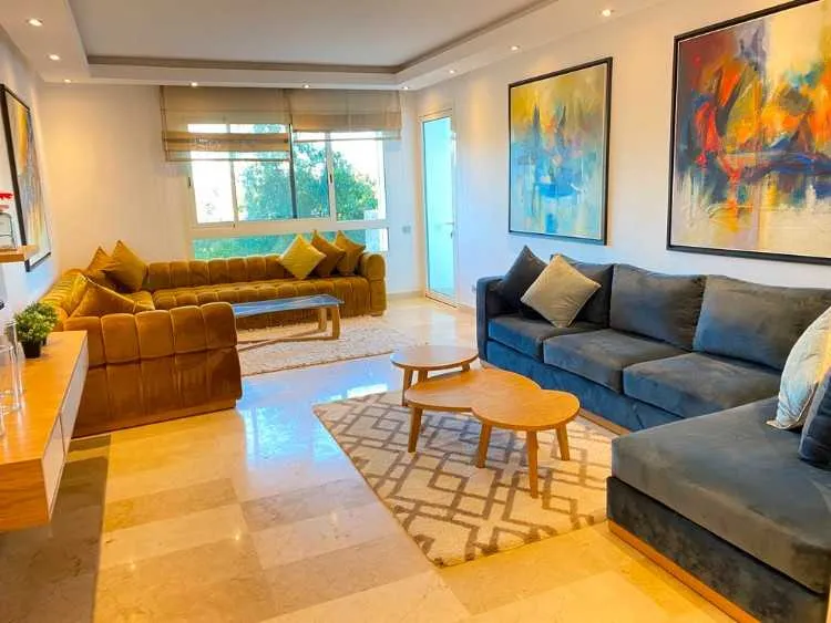 appartement meublé à l’orangeraie du Souissi