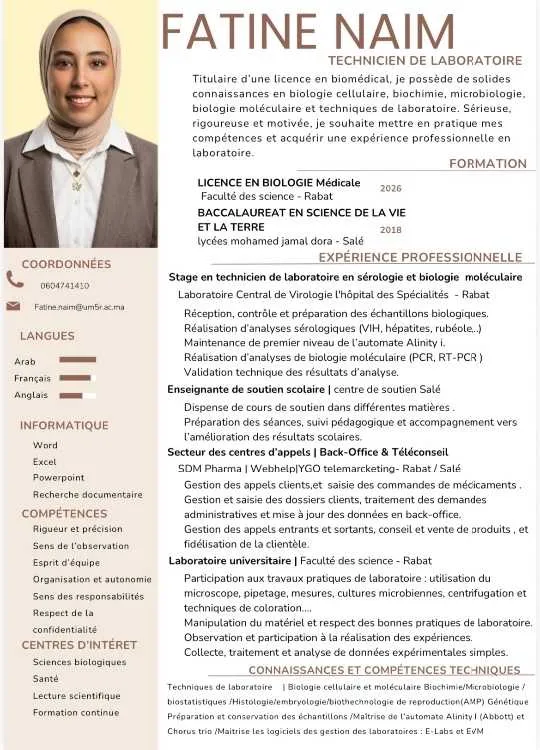 Technicien de laboratoire