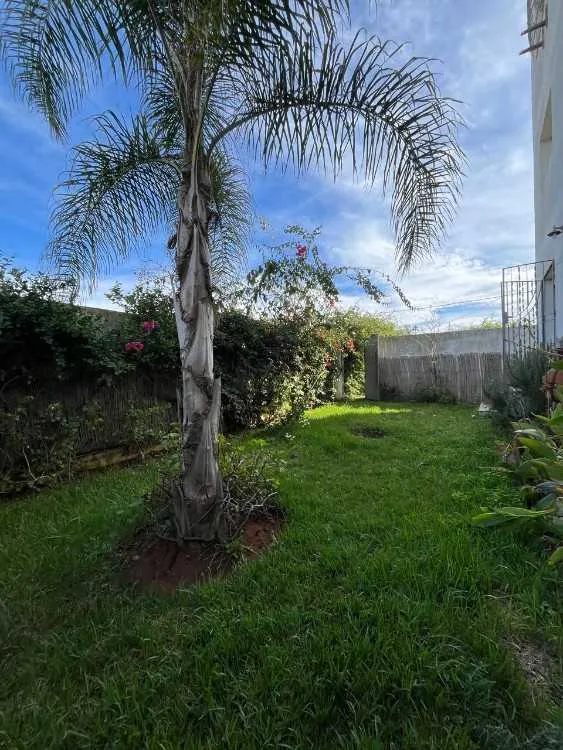apprt avec bel jardin à harhoura