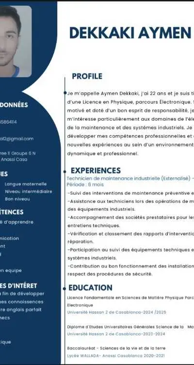 Candidature spontanée