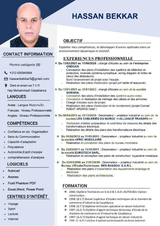 Dessinateur-Projeteur Industriel