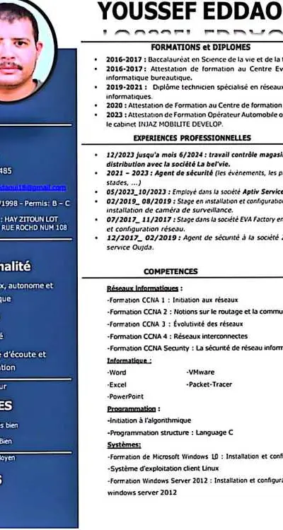 Ts technique des réseaux informatiques