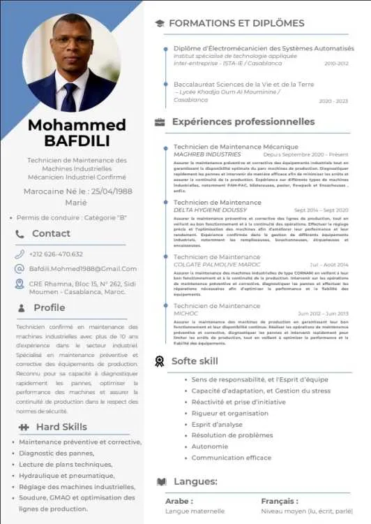 Mécanicien de maintenance industriel agro-alimenta