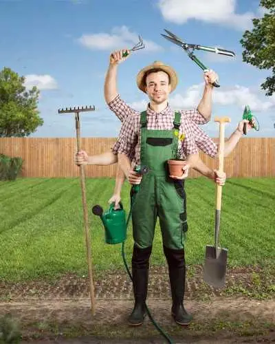Jardinier gardien cherche travail