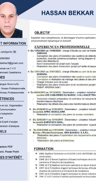 Recherche d'emploi en Dessinateur-Projeteur Indust