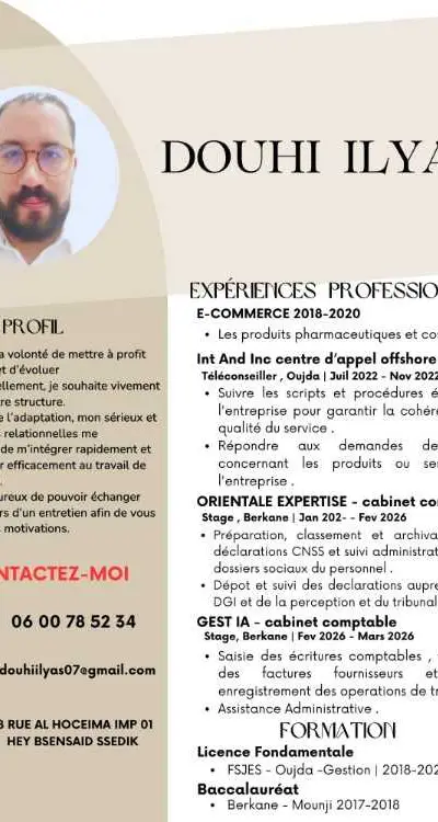 Demande d'emploi .