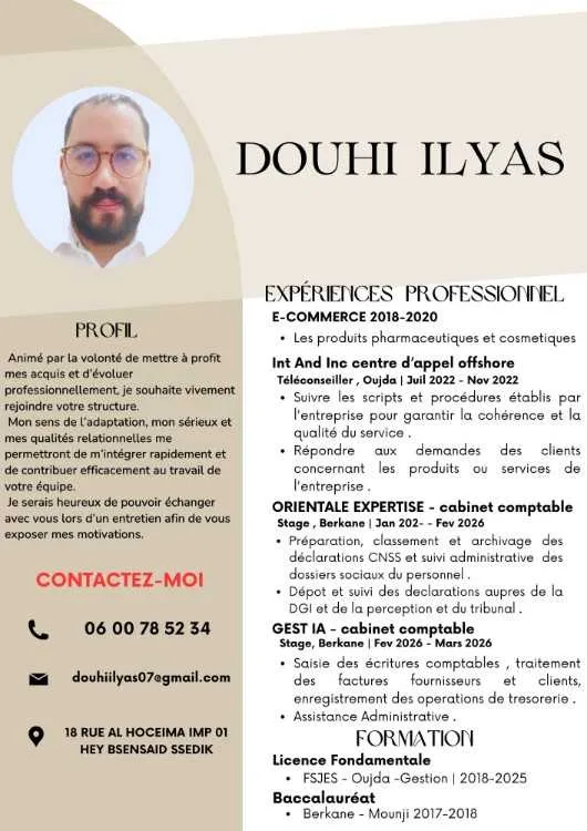 Demande d'emploi .