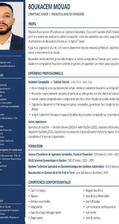 Comptable, aide comptable