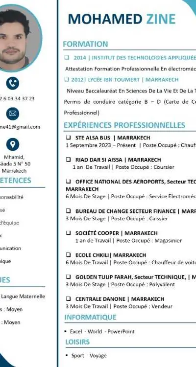 Chauffaur professionnel