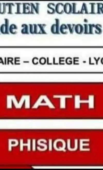 cours d'ete' maths et pc a domicile